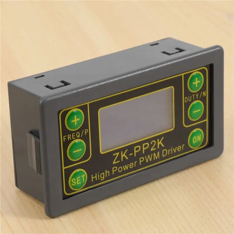 5X ZK-PP2K PWM DC 3.3-30V 12V 24V Motor Speed Controller Regulator 8A 150W Adjustable LED Dimmer Pulse Frequency Duty