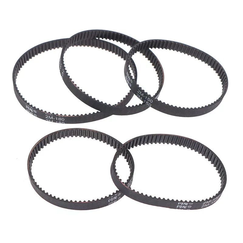 /PFU/Timing Drive Belt 2GT/2M Perimeter 140 142 150 160 180mm Width 6mm Synchronous Conveyor Spare Part For Vaccum Cleaner 2pcs
