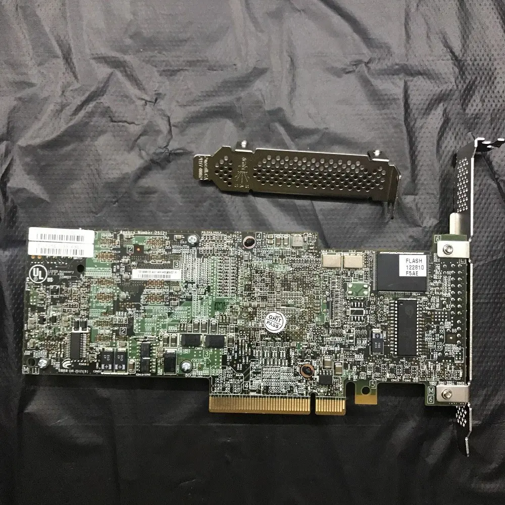 وحدة تحكم IBM M5015 / LSI 2108 RAID 5 512MB 6G PCIe x8+BBU08=LSI 9260-8I