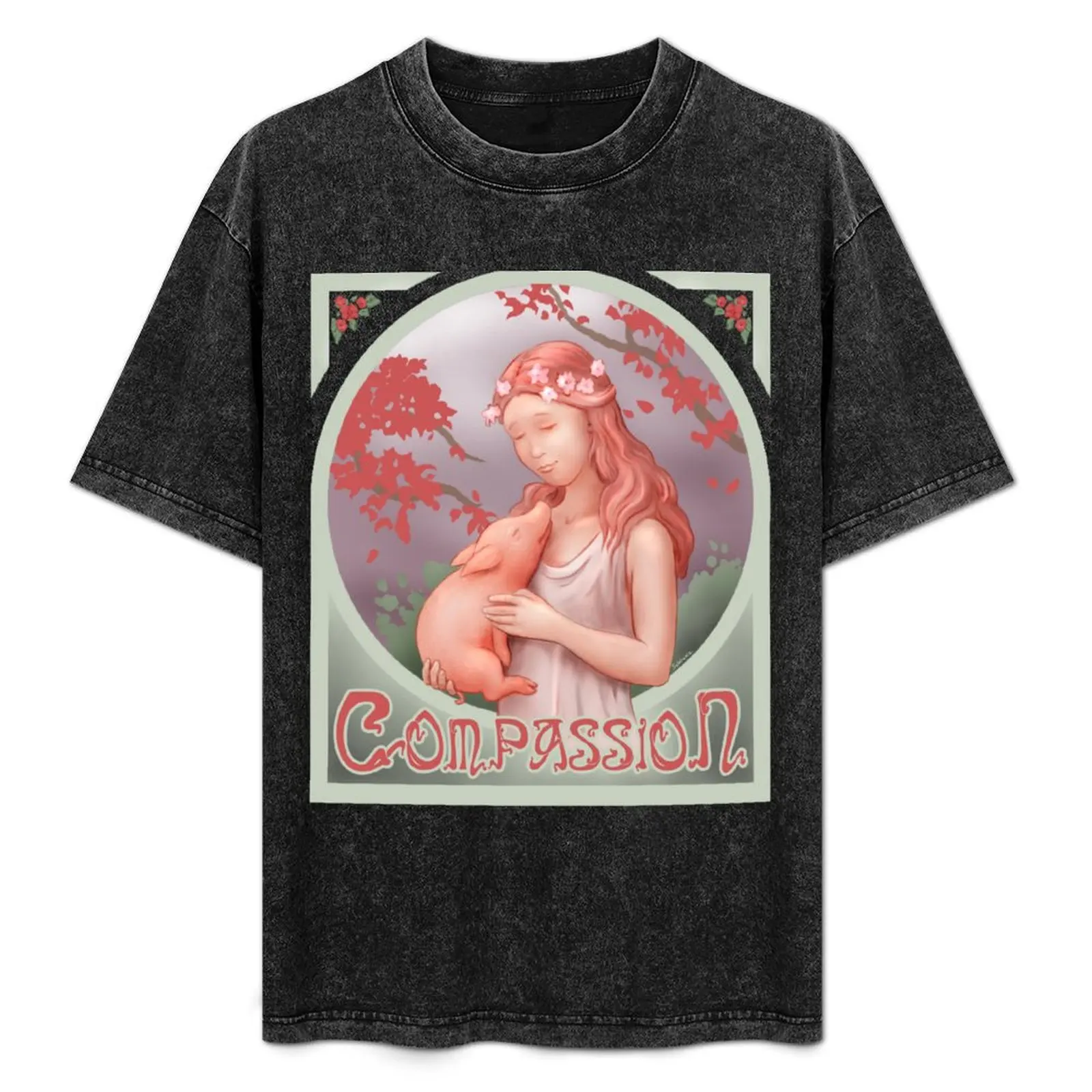 Art Nouveg - T-shirt Compassion Work Basic à manches courtes