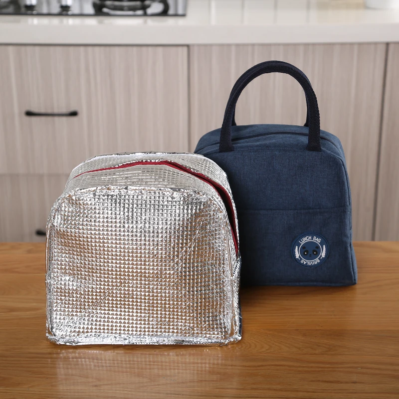 Insulated Lunch Bag Insulation Bento Pack Aluminum Foil Rice Bag Meal Pack Ice Pack Student Bento Lunch Handbag Insulation