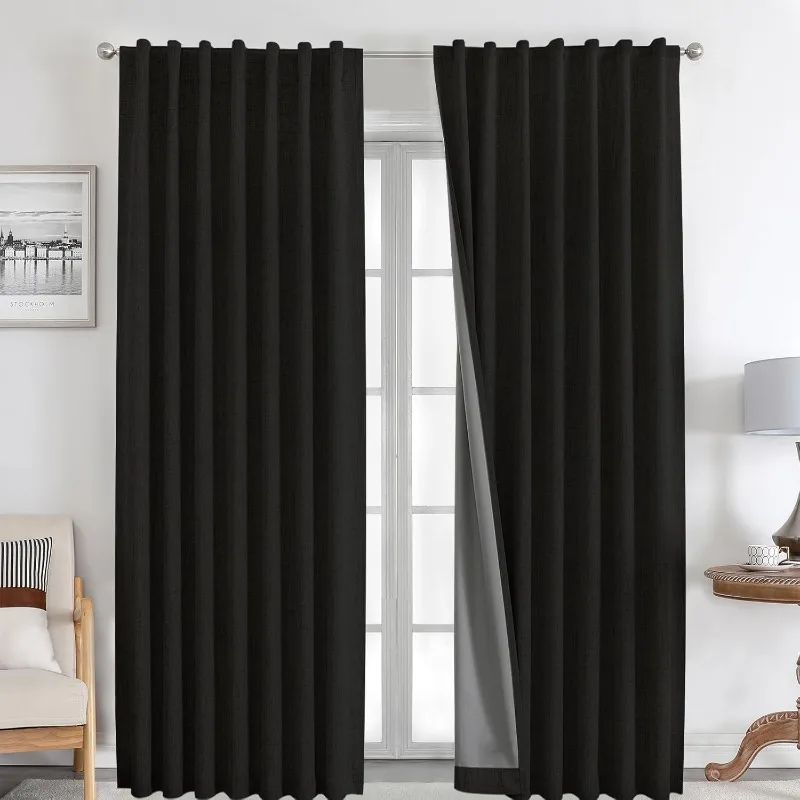 100% Blackout Curtains 108