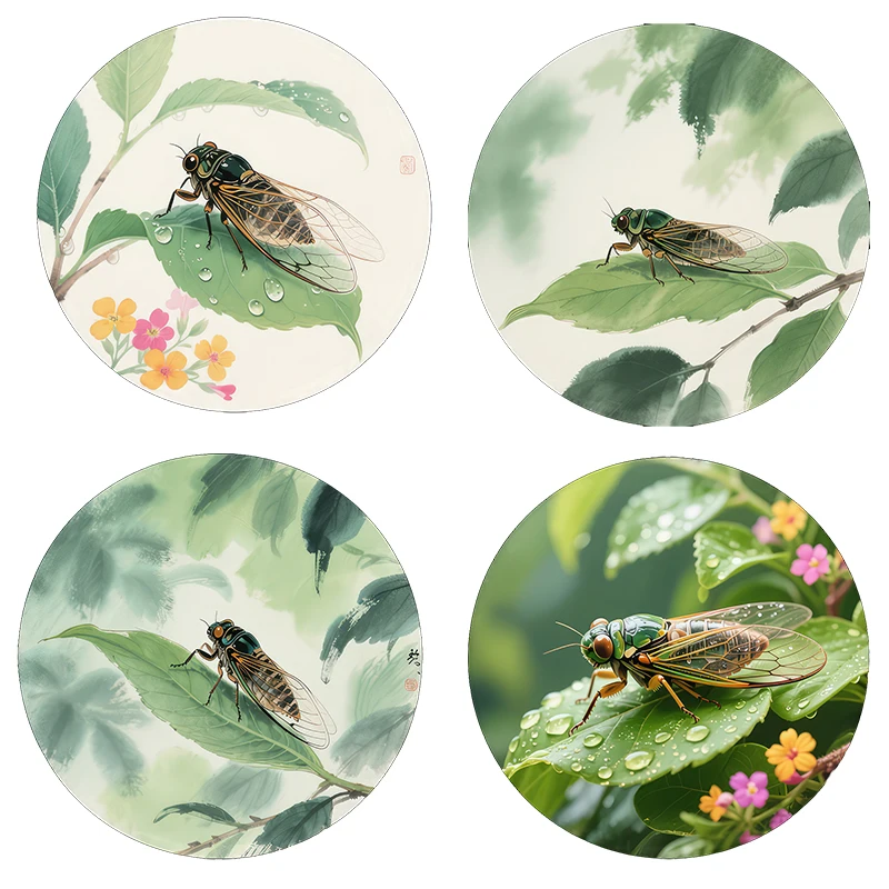 Three Ratels CFN96 Summer Knowledge Art Wall Stickers for Home Decoration