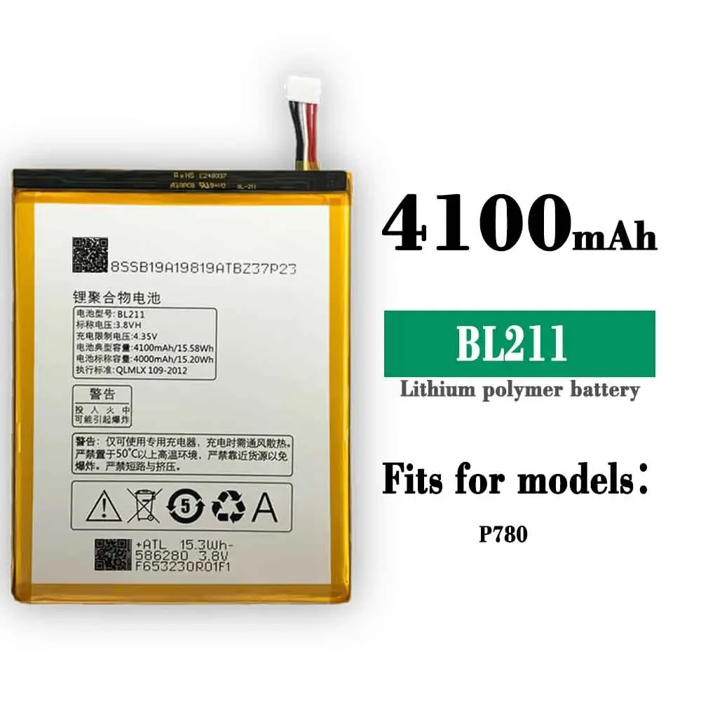 

Сменный аккумулятор BL211 для Lenovo P780 BL211
