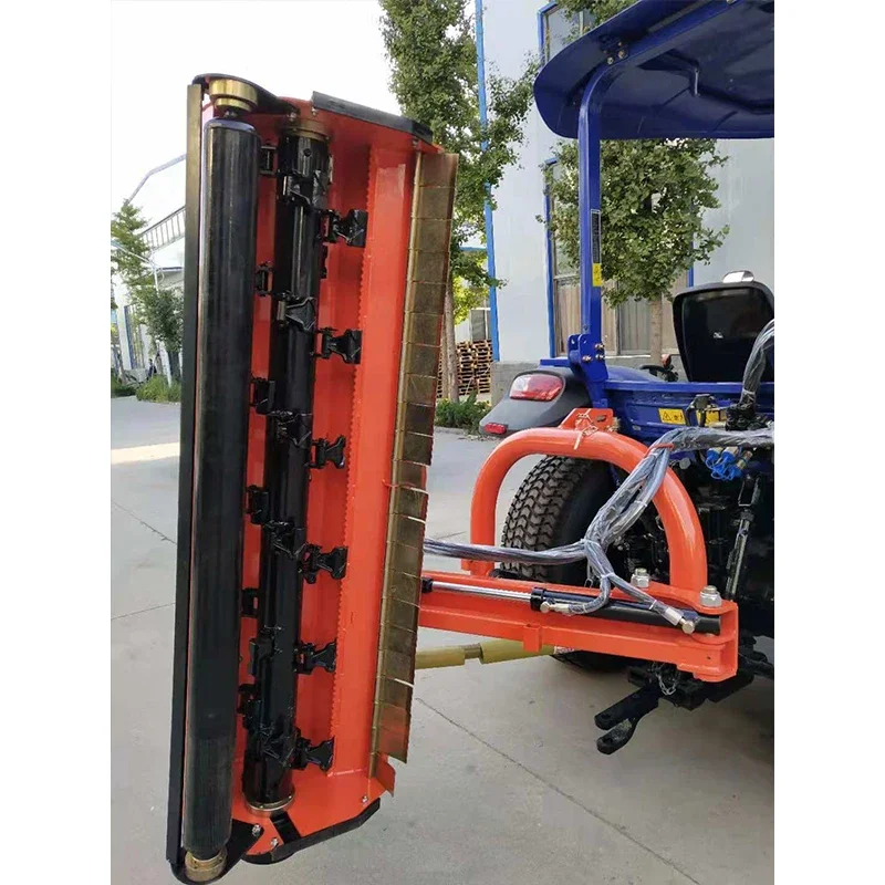 Tractor Mounted Side Flip Lawn Mower Agricultural Grass Cutting for Farm Orchard Grass Trimming Equipment Accessory