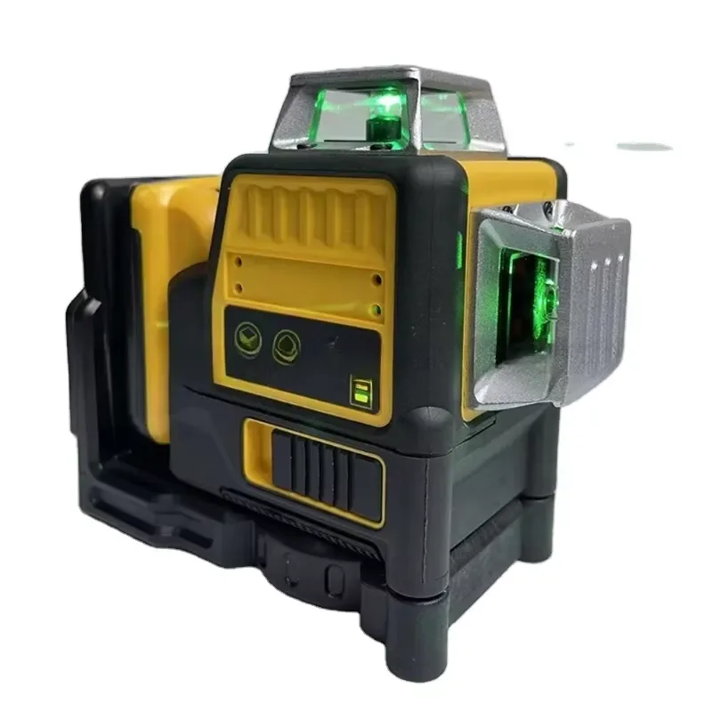 12 Lines Green Level Self-Leveling With For Wall And Floor Applications Hand Tools Green Level view 3