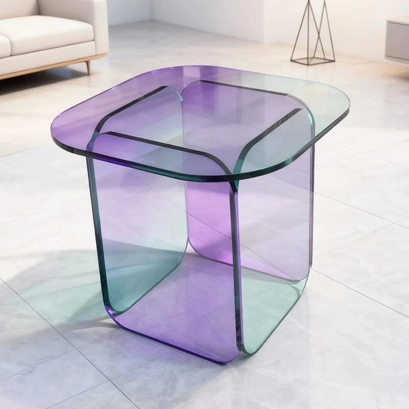 xx-Direct Sale Easy To Clean Acrylic Coffee Table Durable Acrylic Living Room Furniture Creativity Acrylic Side Table*