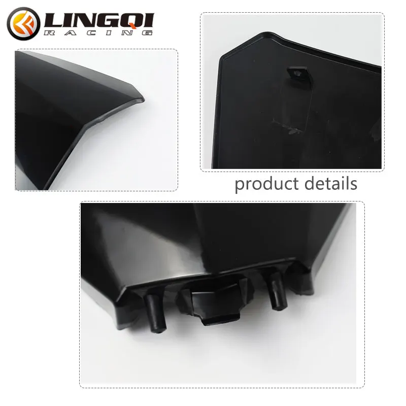 LINGQI Pit Dirt Bike Number Plate Fairing Front Plastic Motorcycle Holder Plates Name Panel for Kayo T4 Parts Motocross Off Road - view 3