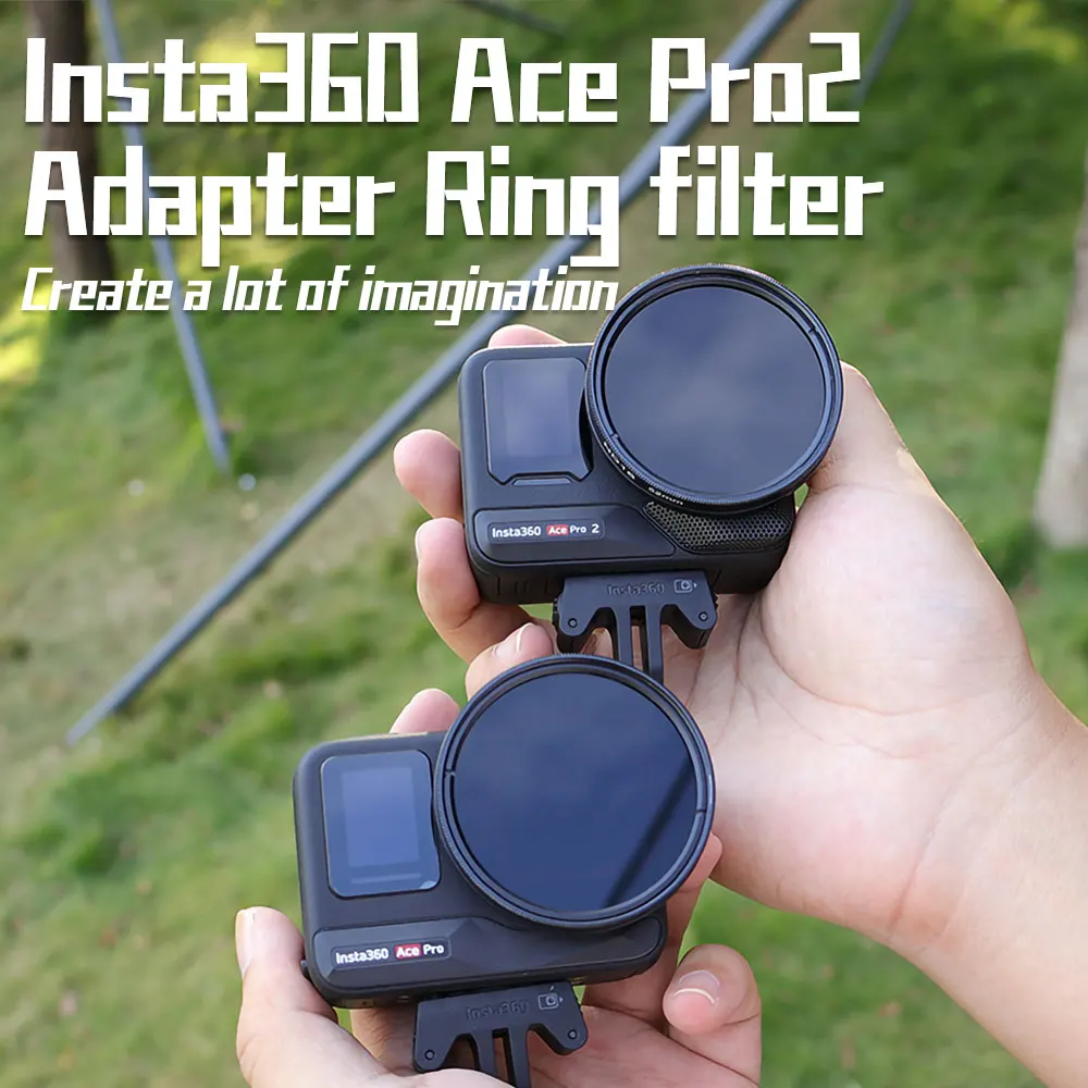

360acepro2/1 адаптерный кольцевой фильтр ND затемнение CPL поляризованный звездный свет защита от ультрафиолета анти-свет повреждения макрозеркало аксессуары