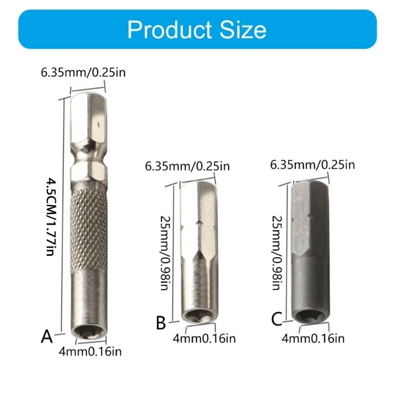 X90F 2pcs Convertitori gambo esadecimi