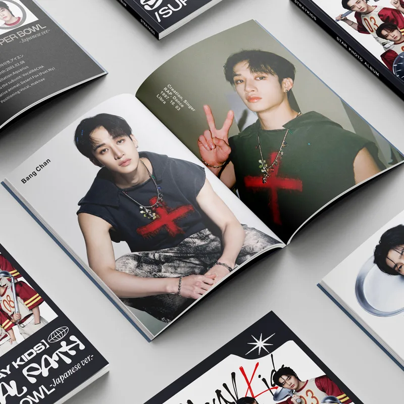 

STRAYKIDS New Album Social Path Peripheral Photo Collection Star Album Magazine Photo Collection Birthday Gift