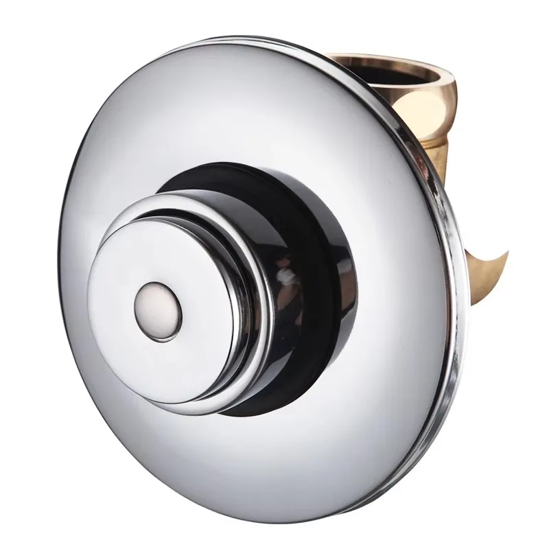 Modern design water-saving wall-mounted concealed button toilet with delayed flush valve, suitable for hotels