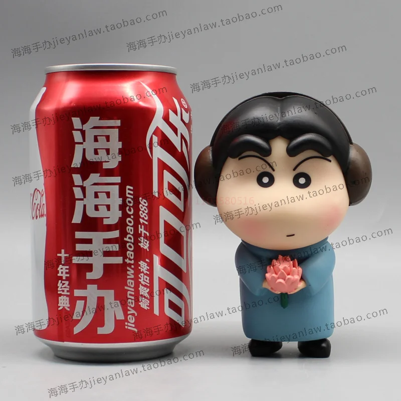 Crayon Shin-chan Anime Action Figure Brinquedos, Estátua Gk, Boneca Kawaii, Ornamento bonito do carro, Presente para crianças, Modelo de PVC