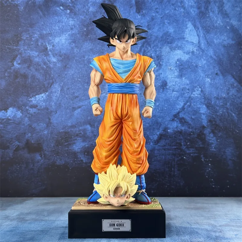 Dragon Ball Z Son Goku Gohan Piccolo Trunks Warrior Kurilin Unlimited Gk Anime Figures PVC Manga Scene Collection Model Toy Gift