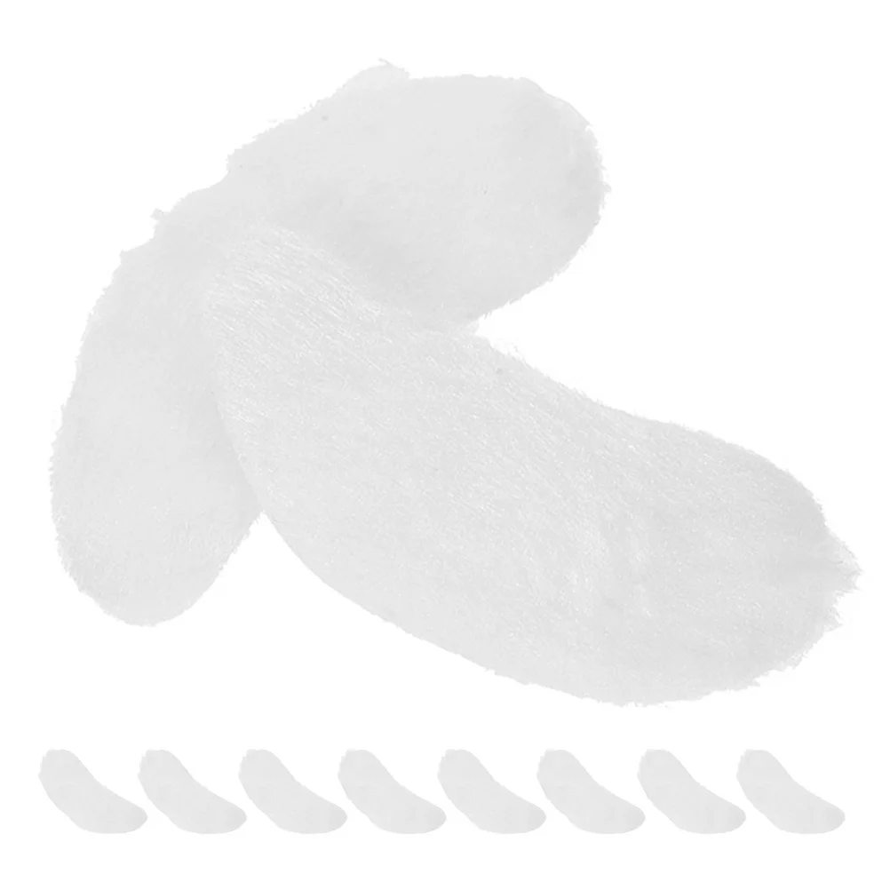 

5 пар костюм для волос на лице, набор бровей Санта-Клауса, реалистичная белая густая палочка на брови для рождественского мероприятия, аксессуар для косплея