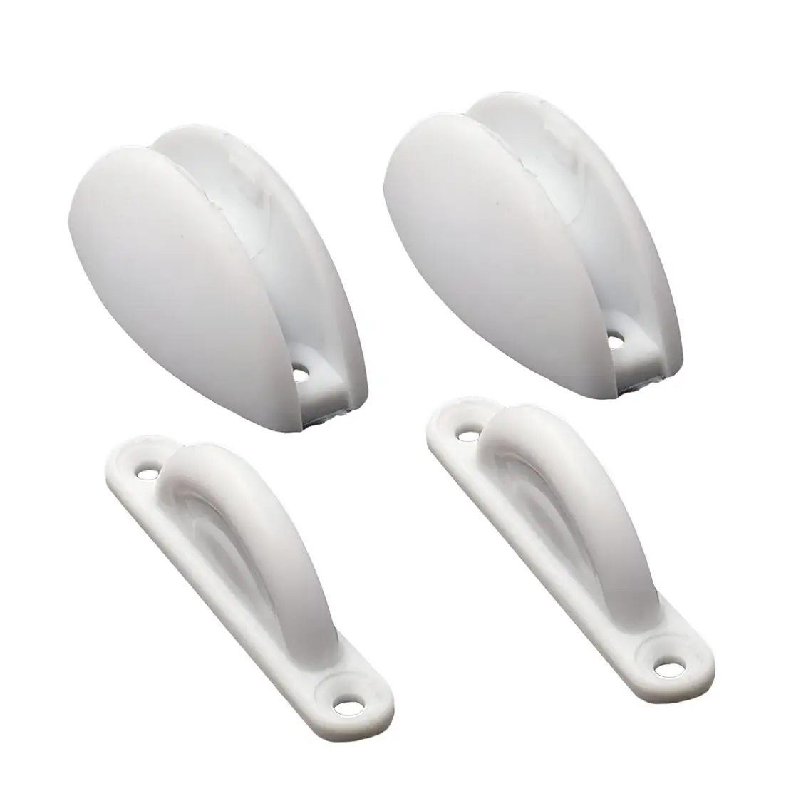 

2 комплекта, белый пластиковый внешний дверной шкафчик, стопорный фиксатор, держатель для автофургона, автодом, кемпером