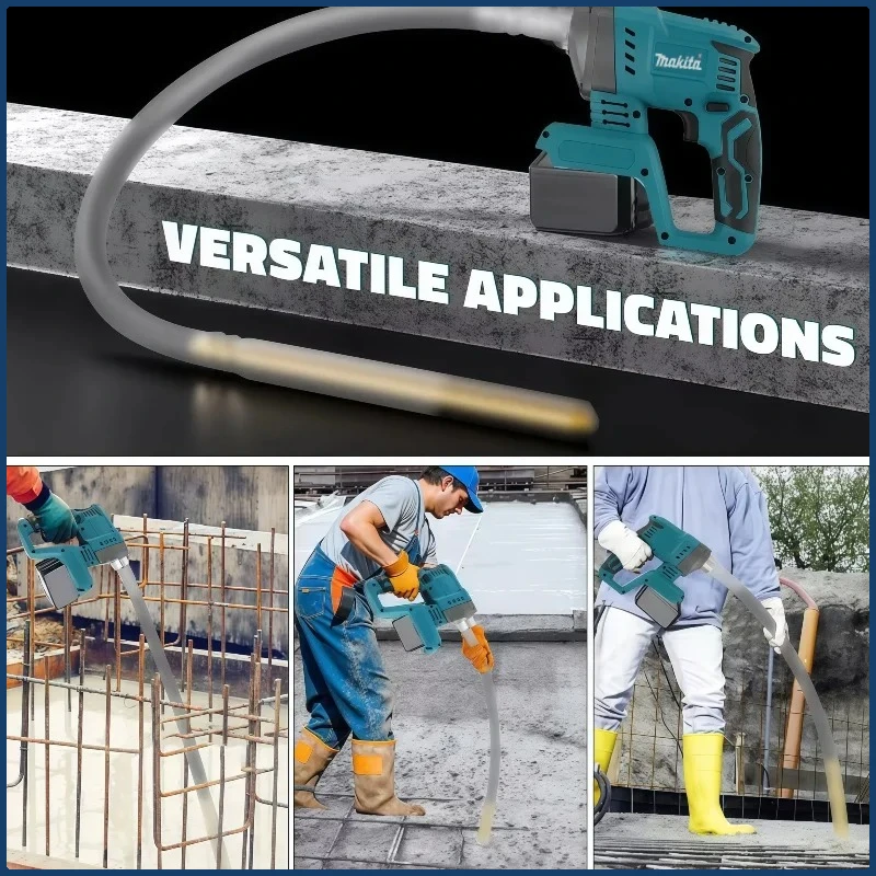 Makita  20V 18V Mixing Power Tool  Cordless Electric Concrete Vibrator Concrete Compactor Concrete Brushless High Power