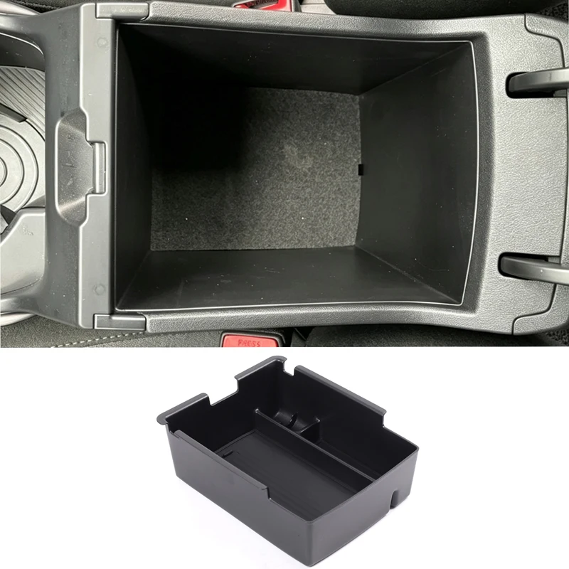 Car Center Console Organizer For 2025 2026 Kia K4 Armrest Storage Tray ABS Insert Box Interior Dividers for Phone Keys Coins