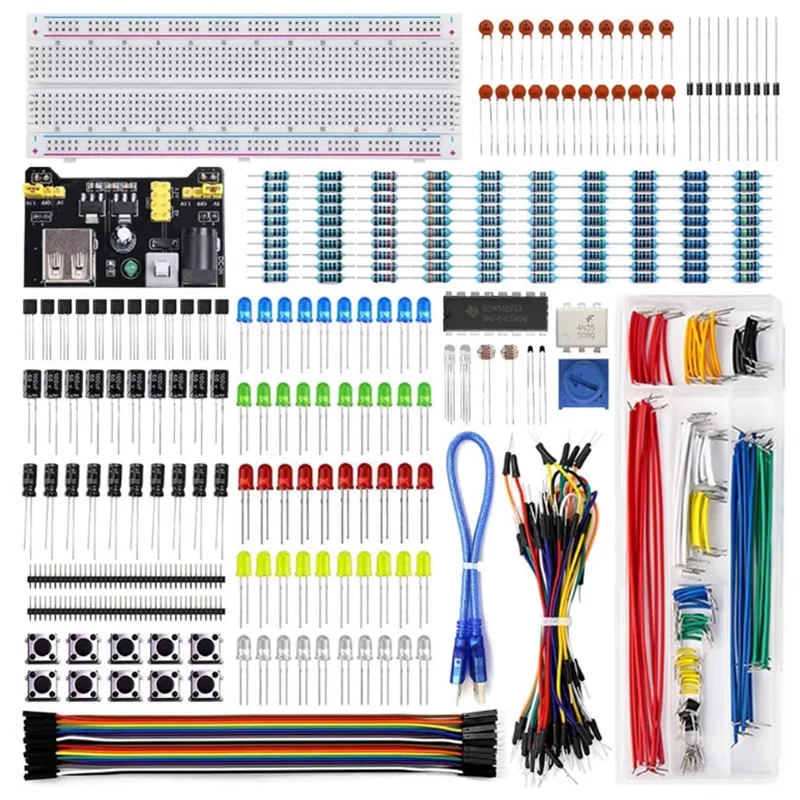 

2022 new 830 hole kit suitable for UNO R3 component package starter kit 3386P potentiometer