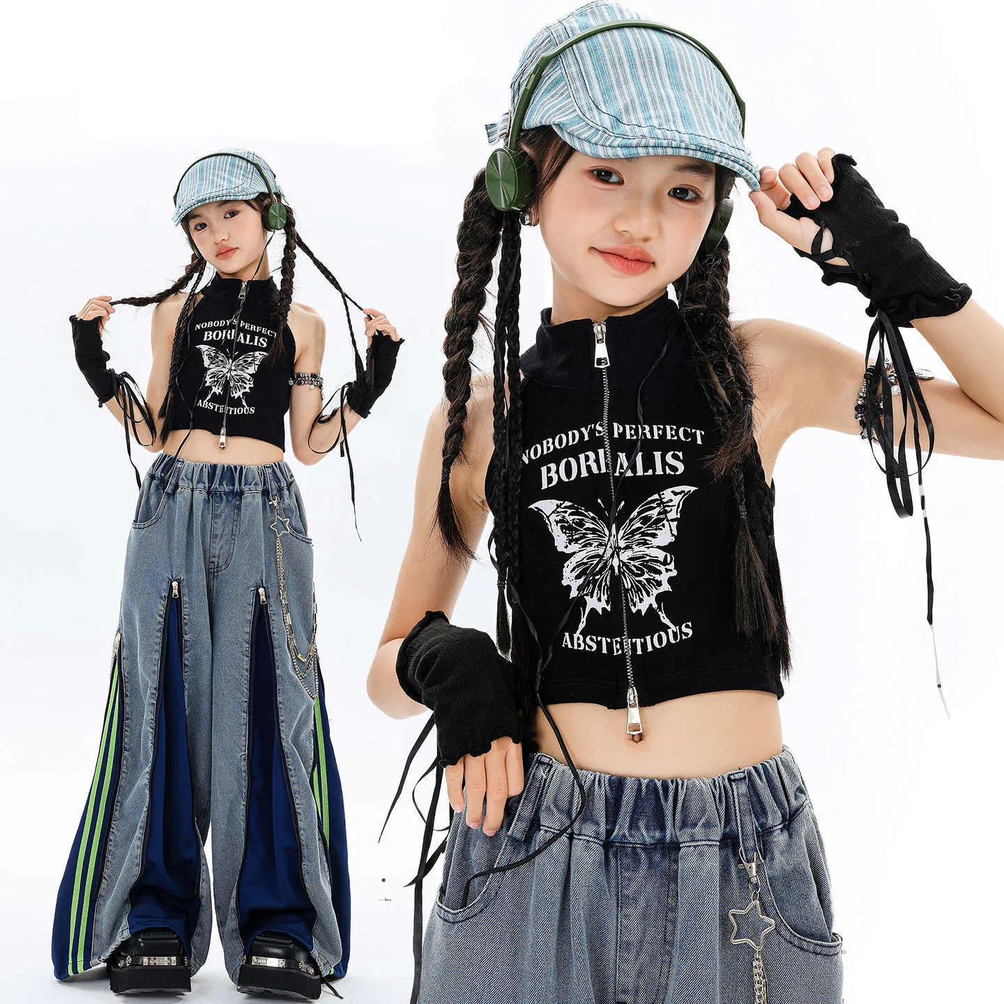 Kid Kpop Hip Hop Cl… - image