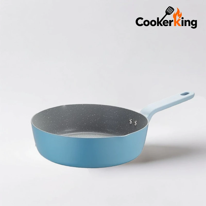 

COOKER KING 26/26/28 см сковорода из алюминиевого сплава легкая фритюрница сковорода с антипригарным покрытием для деликатных домохозяйков