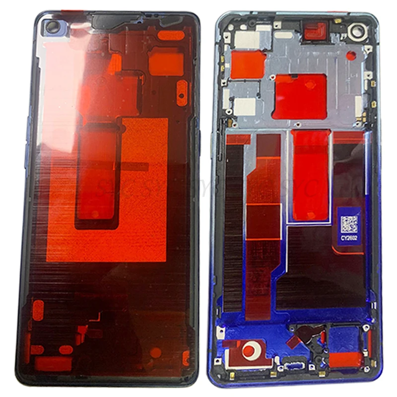 Housing Middle Frame LCD Bezel Plate For OPPO Reno 3 Pro 5G Phone Metal LCD Frame Replacement Parts