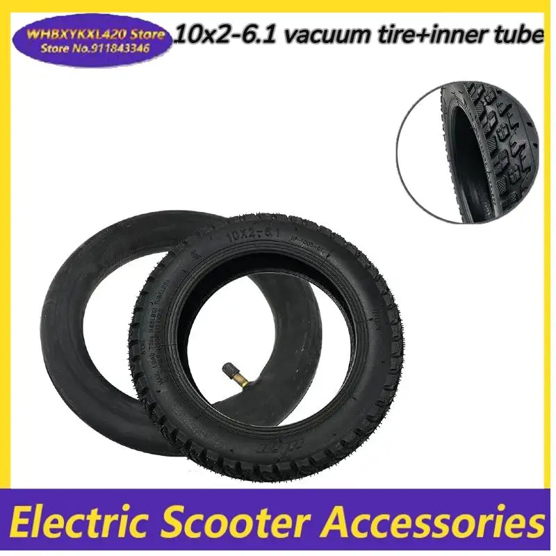 

For Tire 10x2-6.1 off-road vacuum tire+inner tube for Xiaomi M365 1S Pro2 Electric Scooter Anti-slip Wheel Tyre