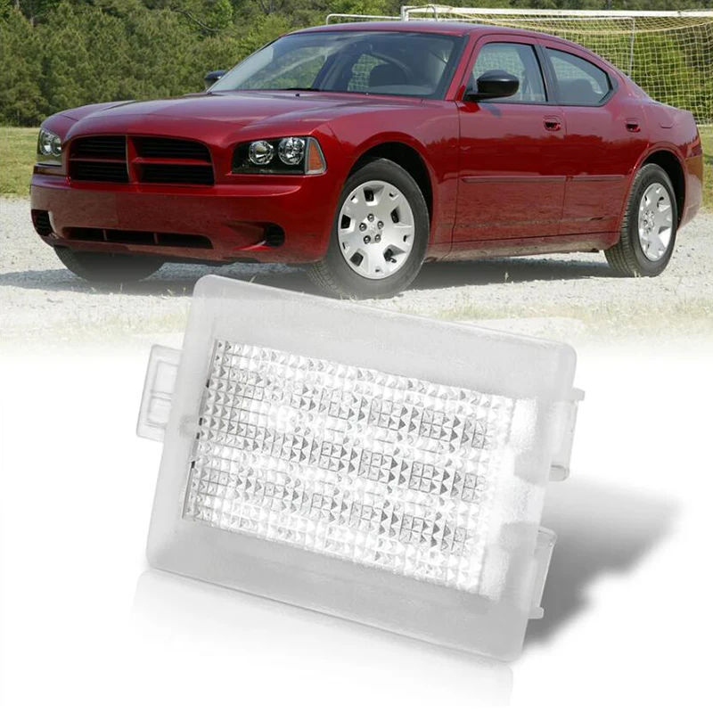 Luces LED para Puerta de Coche, Luces de Cortesía, Luces de Sombra para Charger 2006-2020, Chrysler 200 2011-2017, Chrysler 300 2005-2020