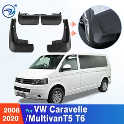 For Volkswagen VW Caravelle/Multivan T5 T6 2008-2020 Fender Mudflaps Splash Guards Mudguards Mud Flaps Car Accessories