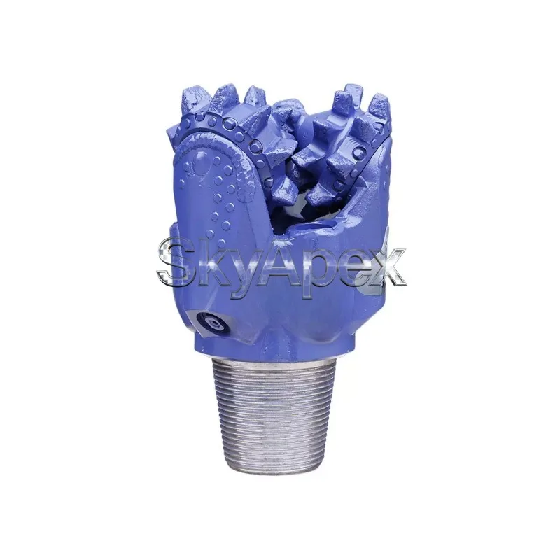 1PC Industrial 81/2IADC117 Tricone Bit Tungsten Carbide Insert Rubber Sealed For Medium Hard Rock Water Well Geothermal Drilling