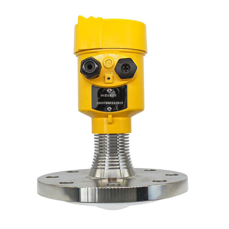 

QRD242 China Low Price 80G Radar Level Transmitter 30m Range DN80 Flange Top Storage Tank Installation