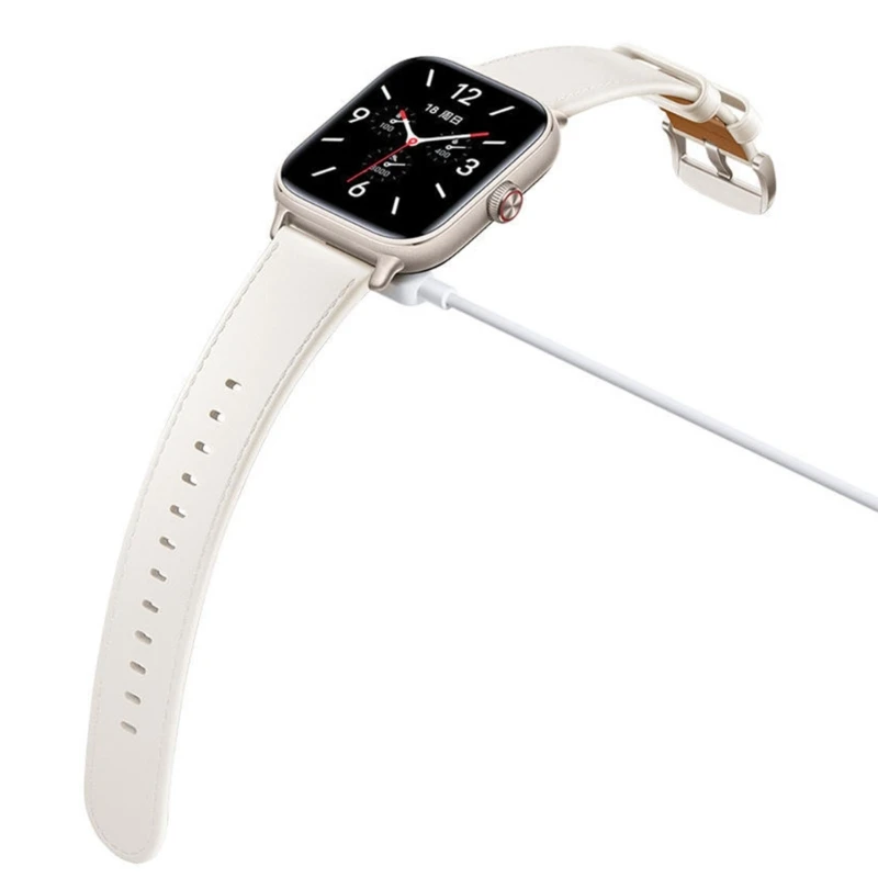 สายชาร์จ USB สำหรับเครื่องติดตามการออกกำลังกายนาฬิกาสายชาร์จซิงก์ดาต้าแบบเร็วสำหรับสวมใส่อุปกรณ์