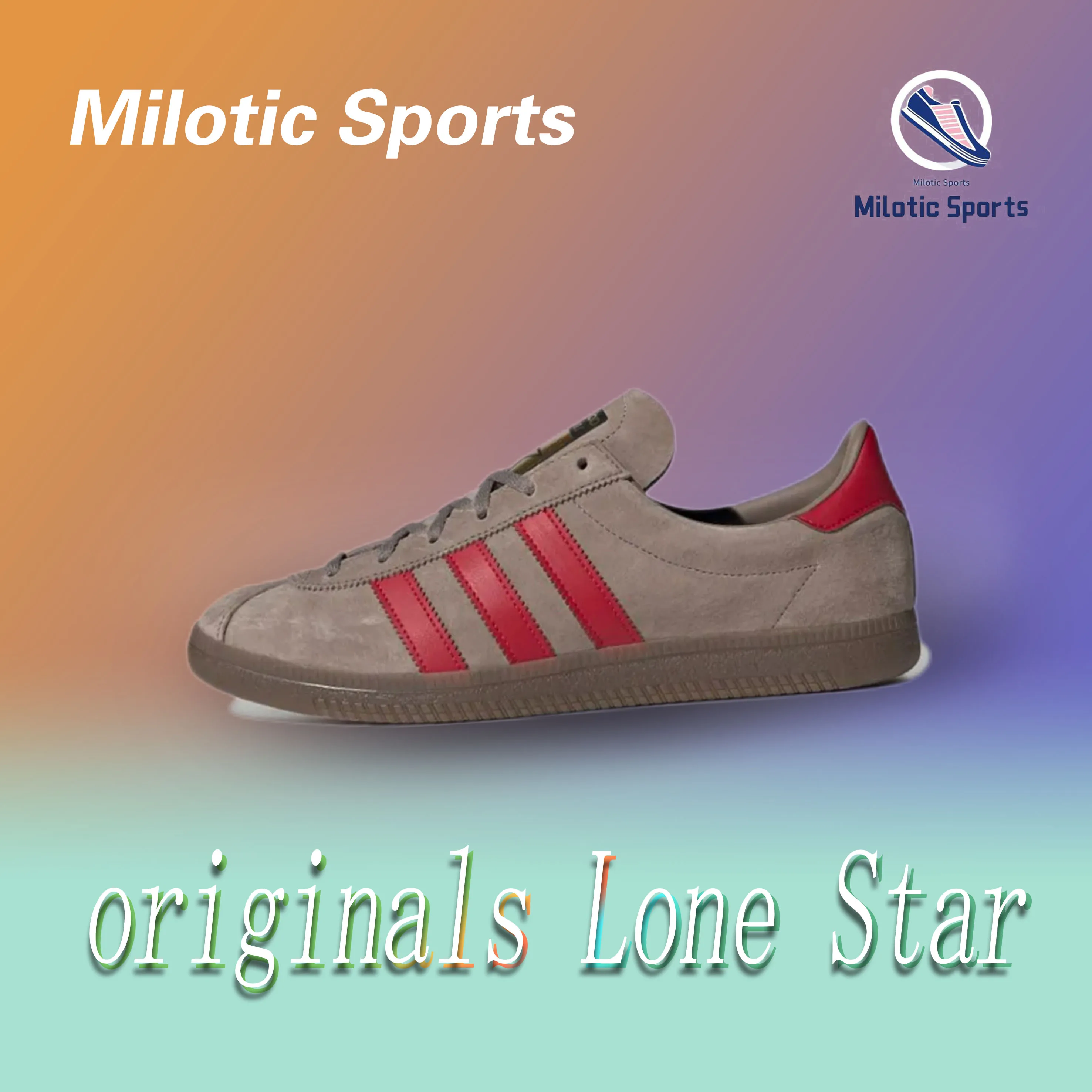 adidas originals Lone Star grey Color Matching Men Comfortable Fashion Low Top Board Shoes Anti-slip Wear-resistant