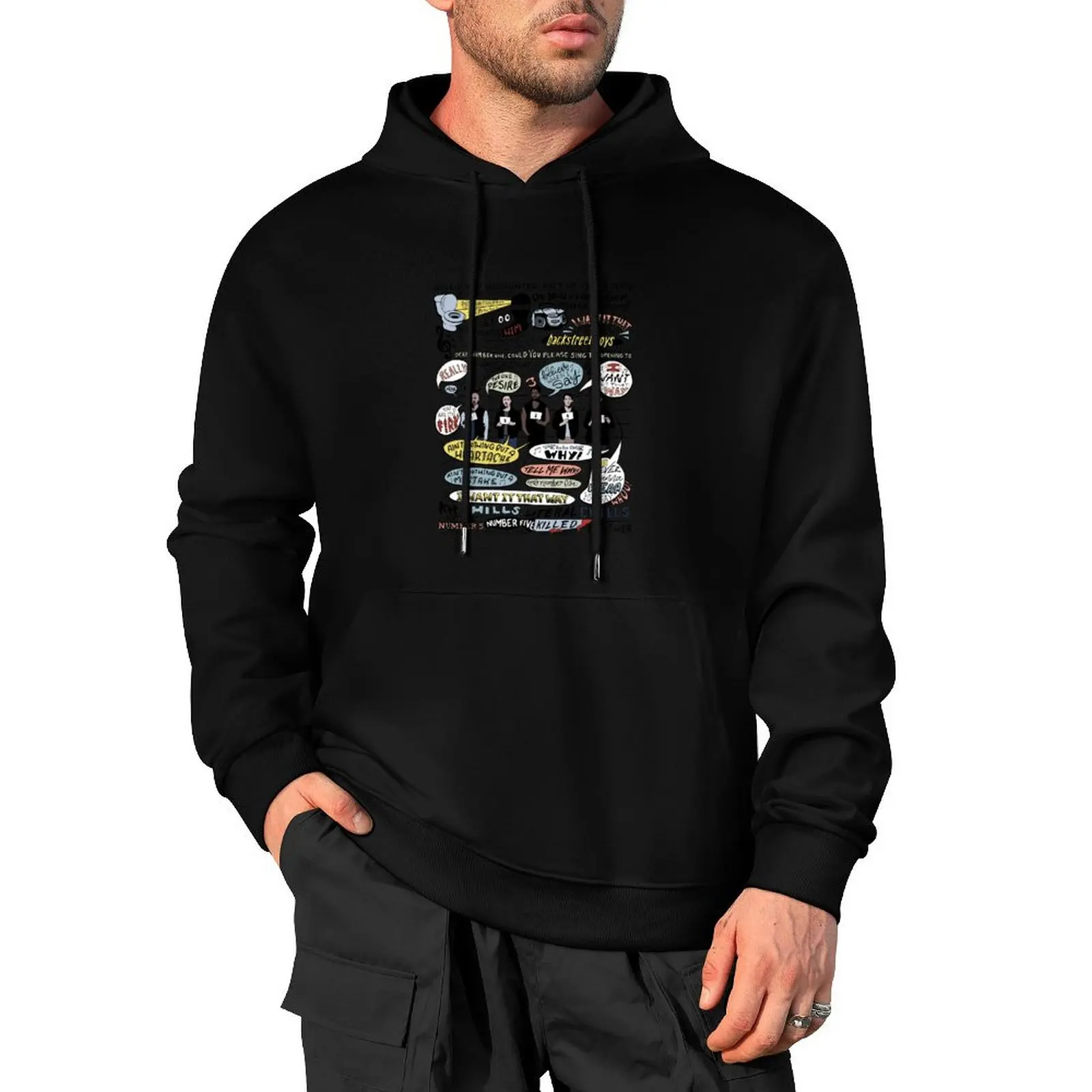 

I Want It That Way B99 (Colorized) Pullover Hoodie blouse mens designer clothes men wear japanese style oversized hoodie