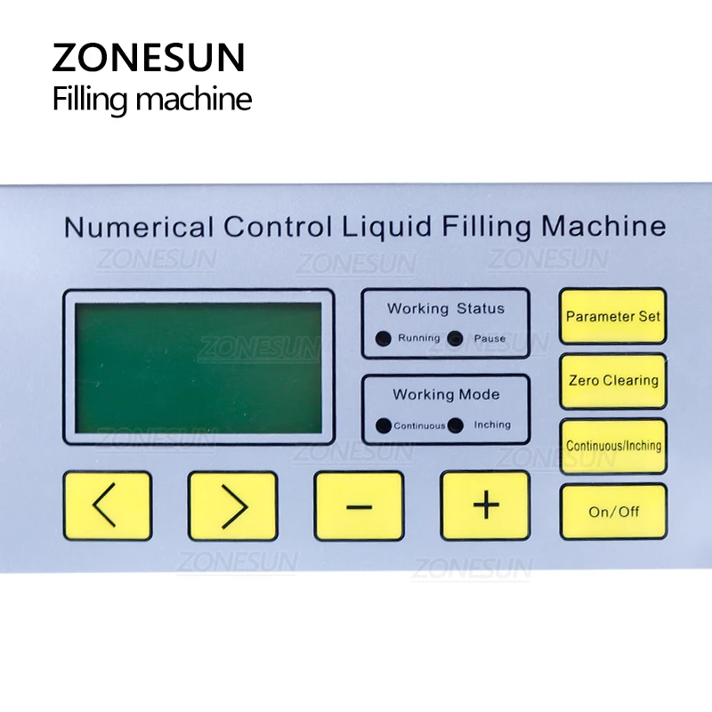 ZONESUN 35L Weighing And Filling Machine ZS-DP431W Electric Diaphragm Pump Shower Shampoo Edible Oil Water Drink Liquid Bottle