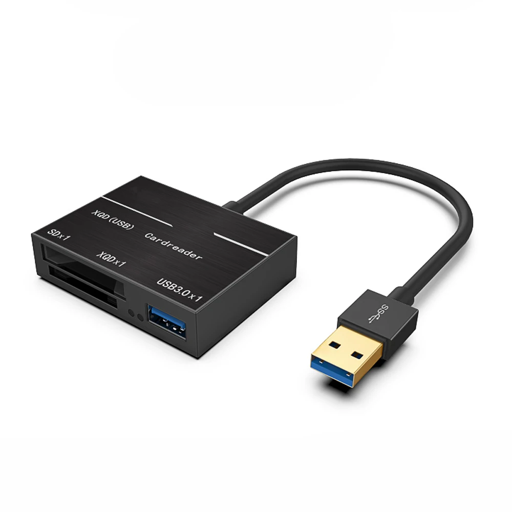 قارئ بطاقات XQD USB 2.0 / 3.0 قارئ عالي السرعة 500 ميجابايت/ثانية لجهاز Mac Windows D4 D500 #1