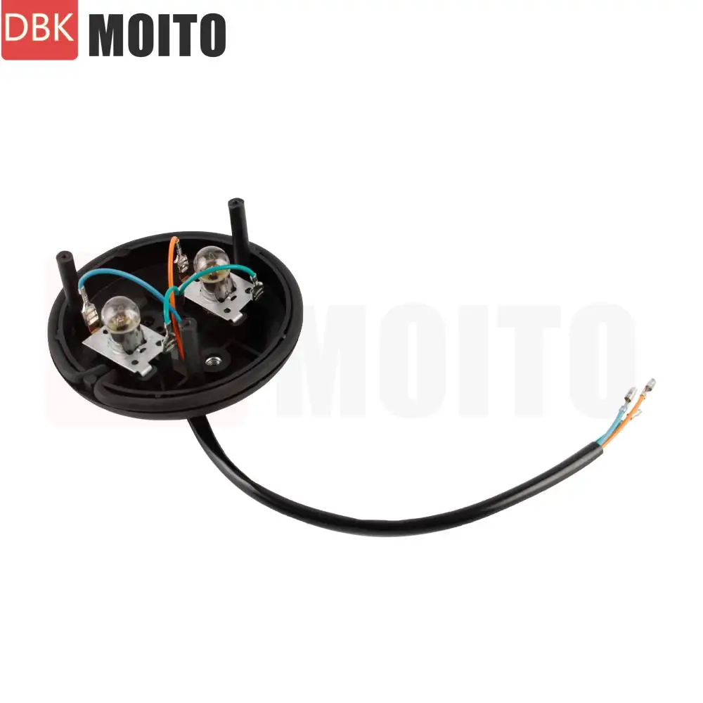 دراجة نارية الذيل الفرامل ضوء لوحة ترخيص مصباح ل MZ ETZ 150 250 251 301 ل Simson SR50 S51 لسوزوكي TS125 TS150 TS250 #2