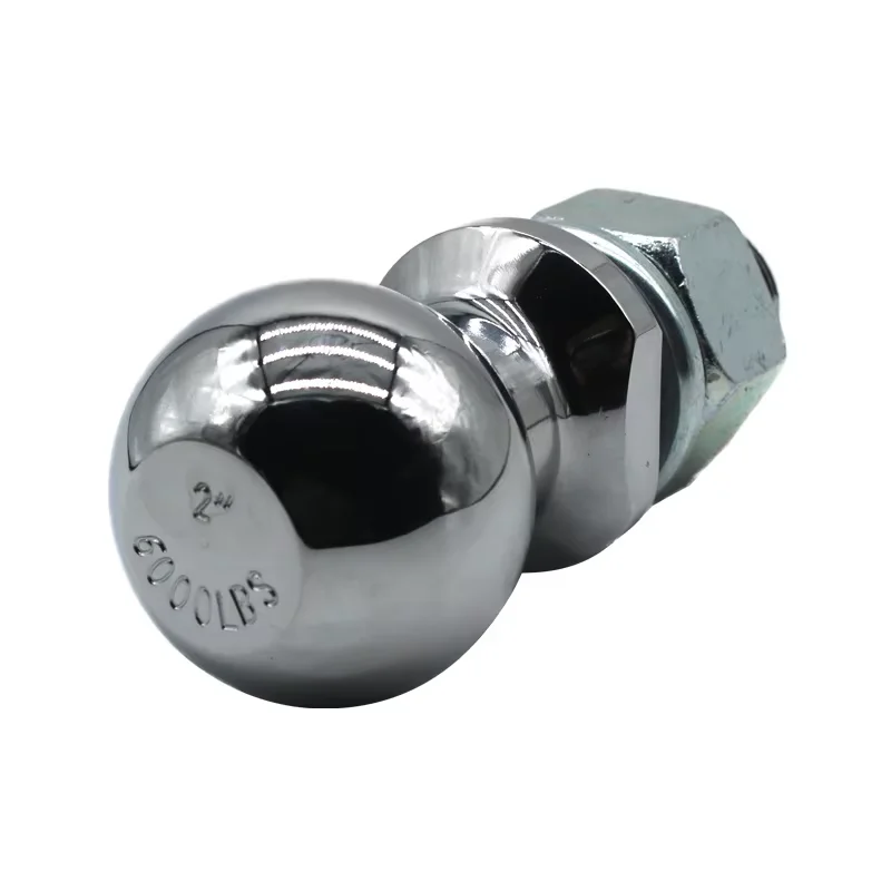 Chrome Plated 50mm/2 Steel Hanging Traction Ball 6000 lbs Capacity Coupled Trailer Parts for RV Camping RV Accessories view 5