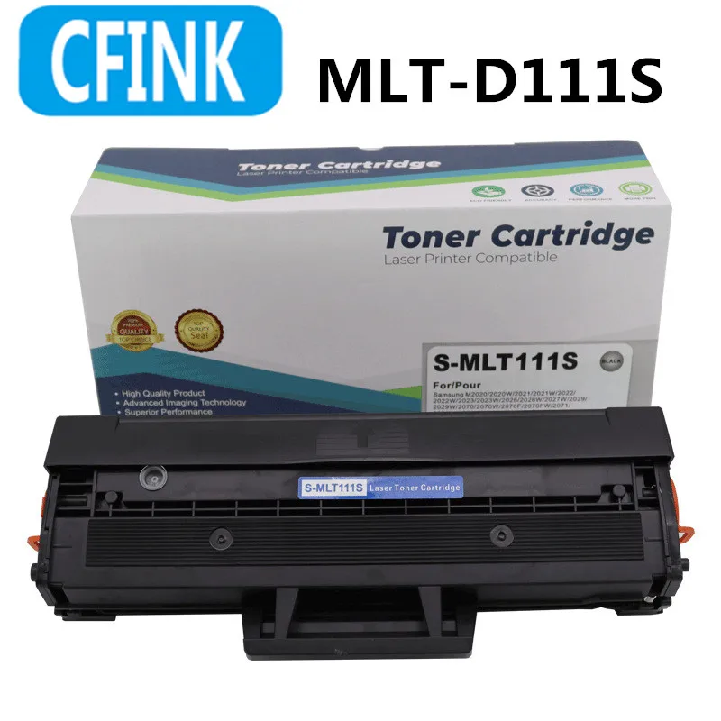 For Samsung MLT-D111S Toner cartridge for Samsung M2070 M2020 M2021 M2022 M2071 M2020W M2070 M2070F 2070FW M2079F/M2079FWPrinter