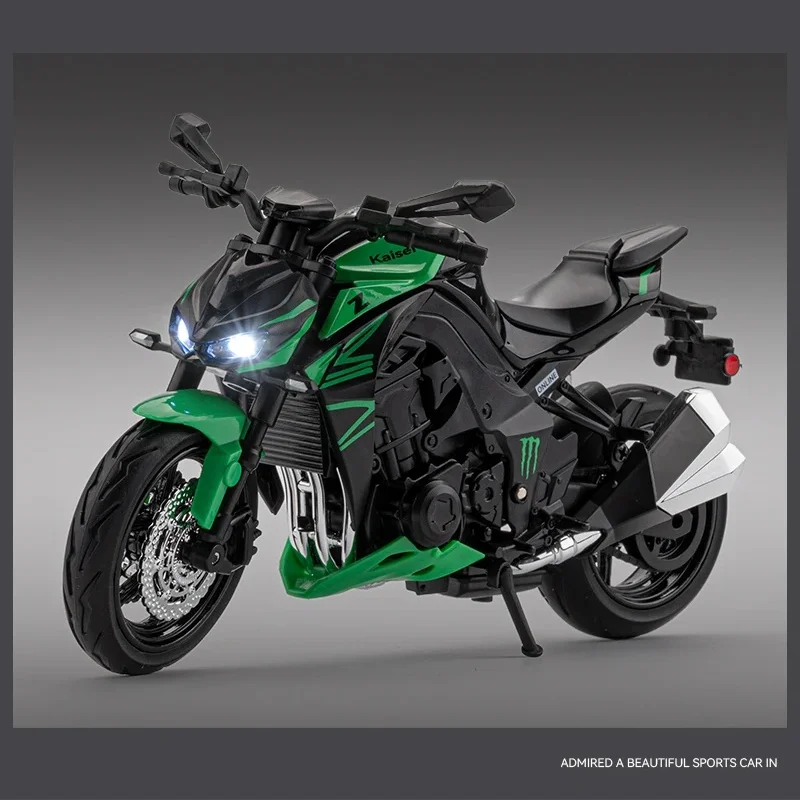 カワサキ　ｚ１０００　置物 1:12 Kawasaki Z1000 Alloy Die Cast Motorcycle Model Toy Vehicle