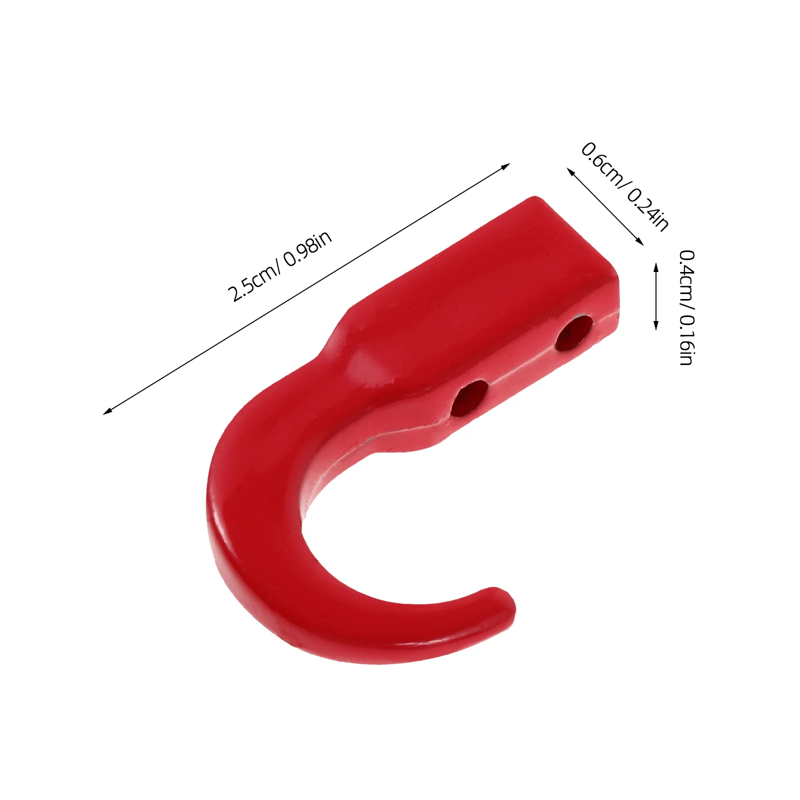 Toy Trailer Hook Automotive Accessories Towing Hooks Sturdy Aluminum Alloy Crawler Metal Small