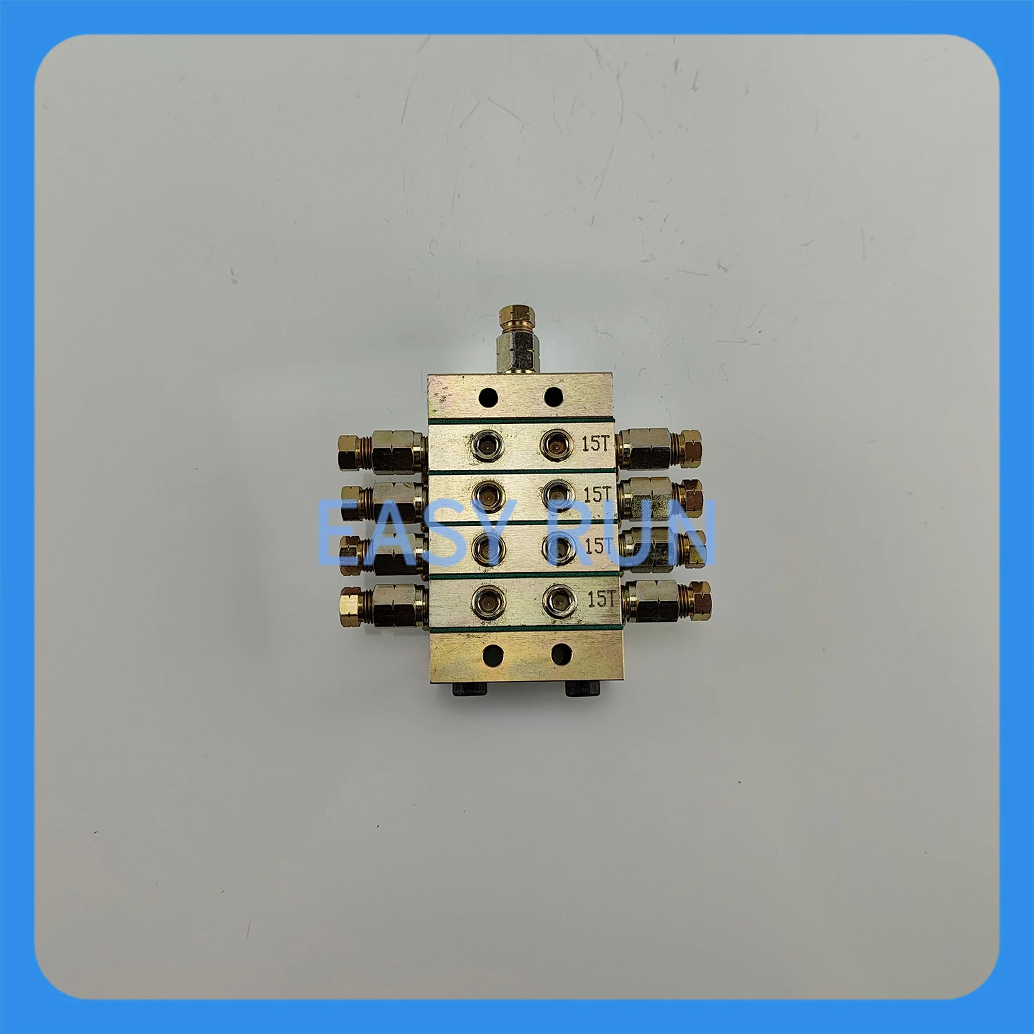 مضخة شاحنة مضخة الخرسانة رصف ساني Zhonglian 1000 نوع صمام توزيع زيت الزبدة التقدمية Jpq واحد في 8 خارج #1