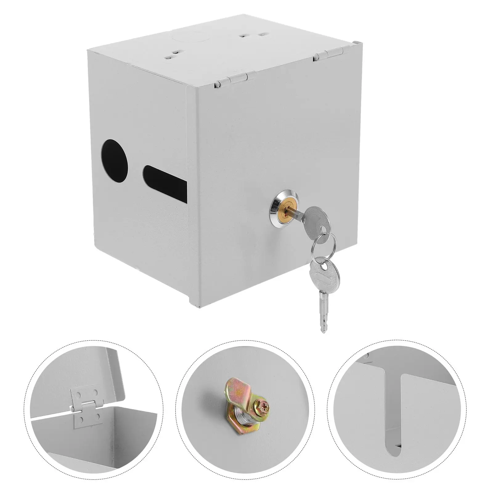 Sturdy Anti-theft Box Socket 60mm High Lock Outdoor Weatherproof Electrical Junction Box Cover for Outlets