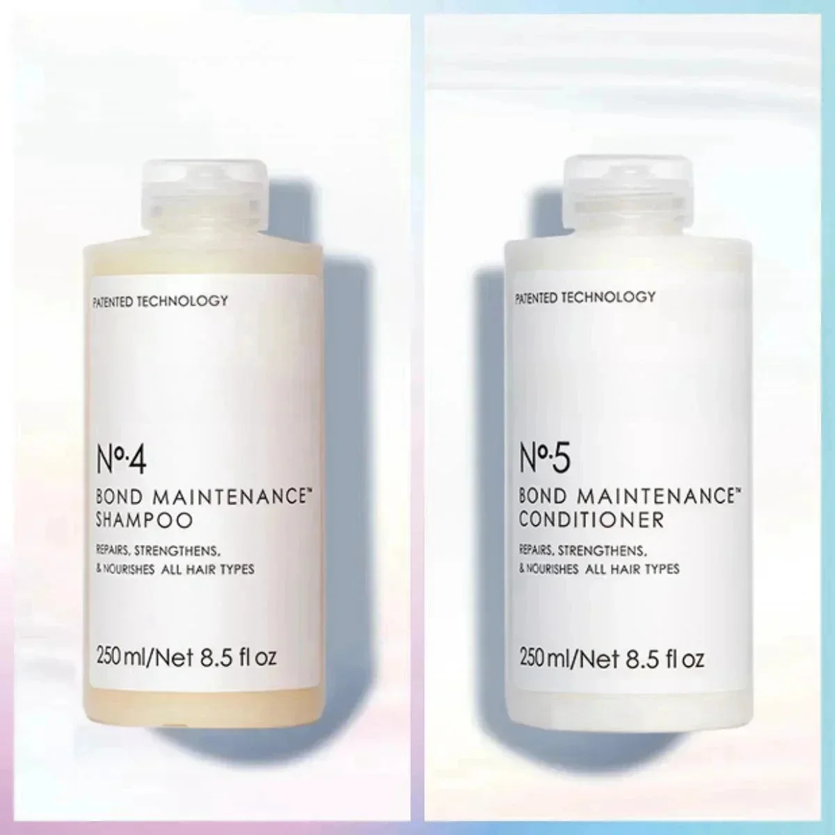 1/2PCS Nr. 4/5 Shampoo-Conditioner, Reparatur von geschädigtem Haar, glatt, feuchtigkeitsspendend, nährend, verbessert trocken, reduziert Spliss, weicher, 250 ml