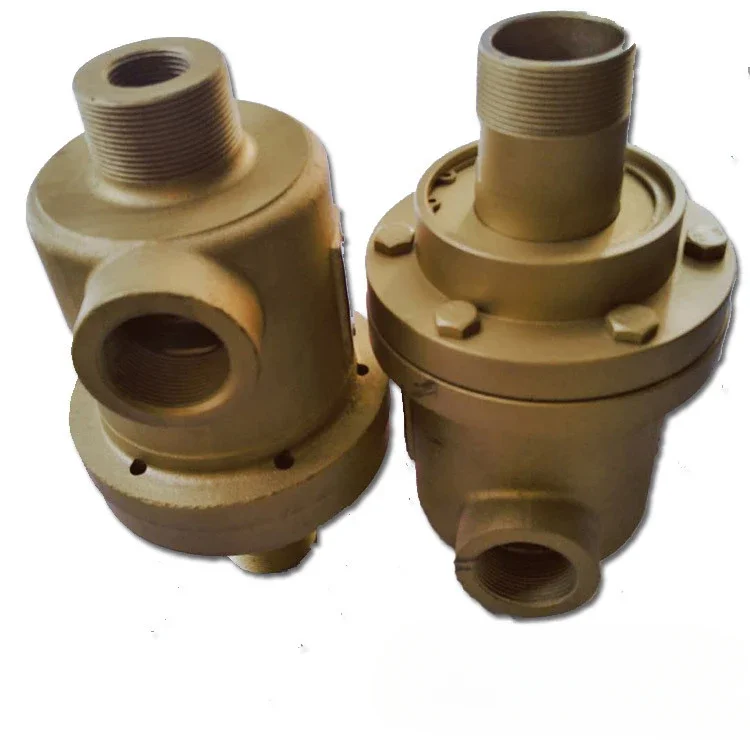 D-type cast iron one-way high-speed hot water tire forming machine special rotary joint D50 high temperature steam rotary joint