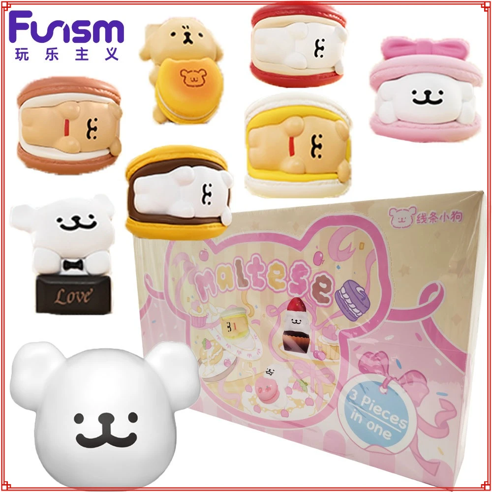 

New FUNISM Official Maltese Dessert House Series Mini Blind Box Cartoon Fashion Trend Model Toys Desktop Display Exquisite Gifts
