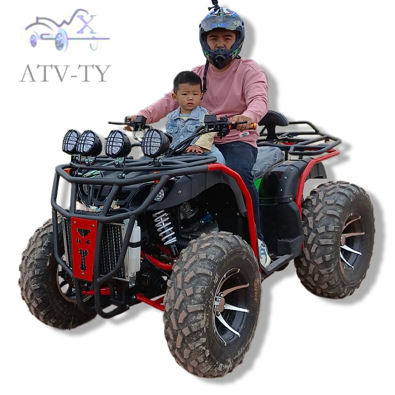 New 4-drive all terrain ATV 350CC automatic fuel mountain off-road vehicle