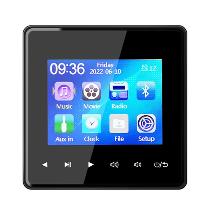 

Home New Mini Bluetooth 2.8 HD Screen Wall Amplifier Music Center Sound System TV Tablet Smart Digital Stereo FM