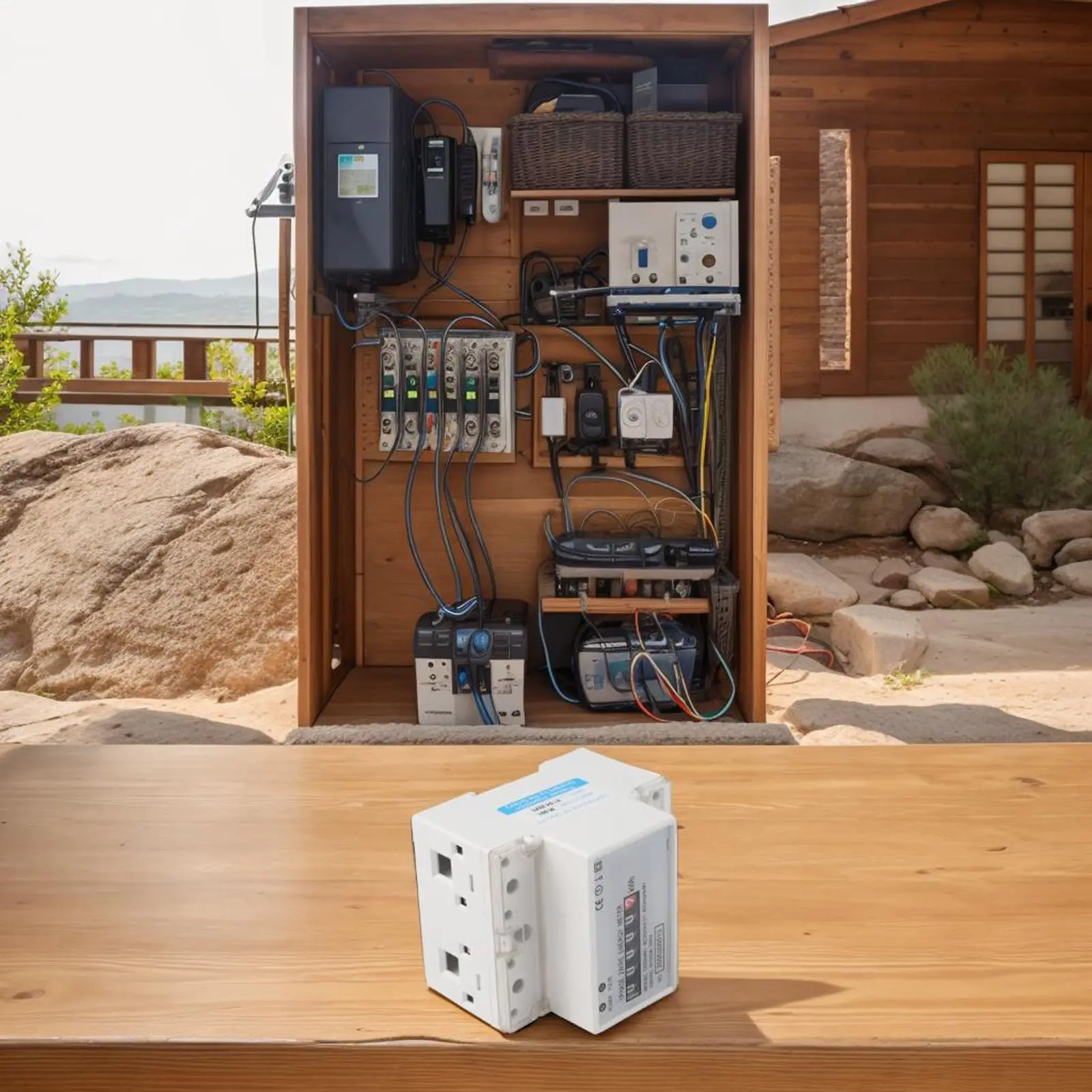 

Optical Coupling Isolation DIN Rail Meter Optical Coupling Isolation Energy Meter Amperemeter 100A Maximum Current