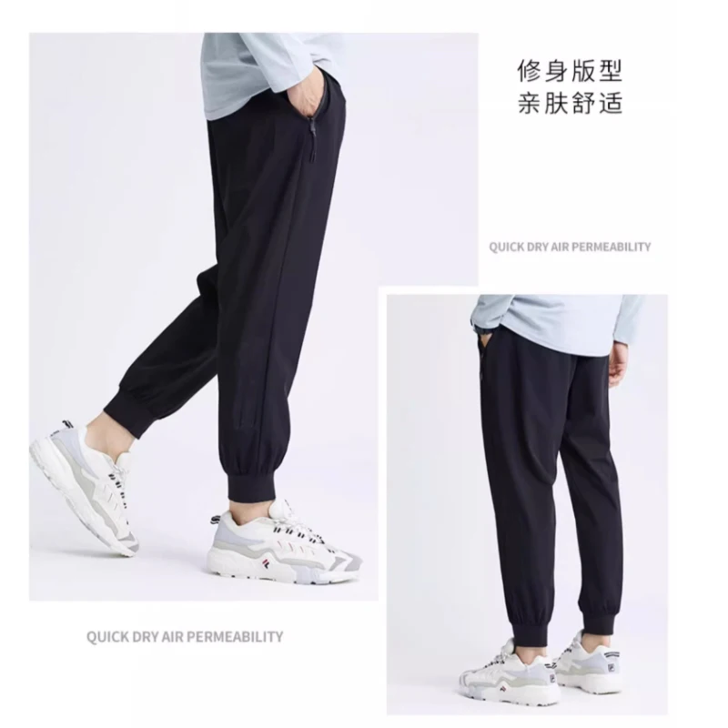 

Спортивные брюки из чистого хлопка для мужчин, универсальные хлопковые свободные мужские повседневные брюки большого размера, гигиенические брюки, леггинсы, длинные брюки, мы